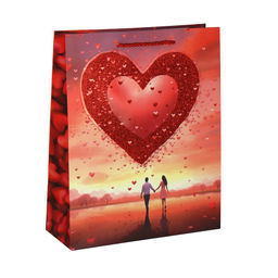 Пакет подарочный 32x26x10 / 1427M /уп 12/480/ микс - Галеонтрейд фото 2