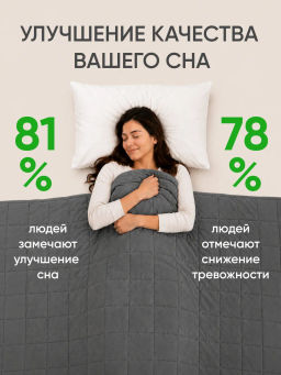 Тяжелое одеяло всесезонное Обними меня - Фабрика снов фото 32