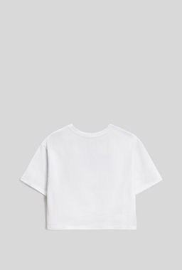 ACOOLA / Футболка детская для девочек Heidari белый  фото 5