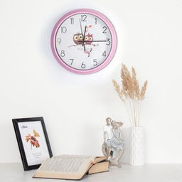 Часы настенные Совушки 26 см / 381-37 /уп 40/ - Галеонтрейд фото 3