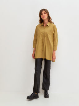 Блузка женская дл. рук. KATHARINA KROSS KK-B-012S-хаки  фото 8