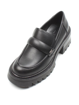 03-C1816-1 BLACK Лоферы женские (натуральная кожа)