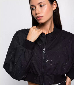 Бомбер #КТ05 (4), чёрный - Dommod фото 5