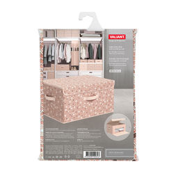 VAL OA-BOX-DDM Короб стеллажный с откидной стенкой, с крышкой, 50*35*25 см, OPUS ROMANO AURA, шт - Valiant фото 4