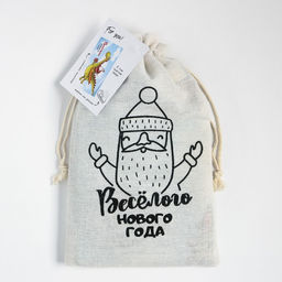 Набор в мешочке Этель Весёлого года: полотенце 40х73 см, формочки для запекания - 3 шт.  фото 7