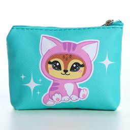 Цена за 4 шт. Кошелёк детский для девочки «Милые зверята», МИКС