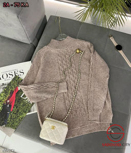 Пуловер женский с узором - Bruno фото 10