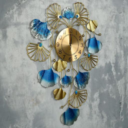 Часы настенные интерьерные «Дилия», серия: Ажур, бесшумные, плавный ход, 59×83 см, d=22 см, от батарейки 1хАА