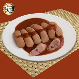 Колбаски кебаб из баранины в томатном соусе с кумином высший сорт ВитаМир , 340г  фото 3