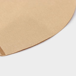 Фильтры для заваривания кофе V60 Доляна Tasty, неотбелённые, набор 50 шт., 13×12 см, бумага