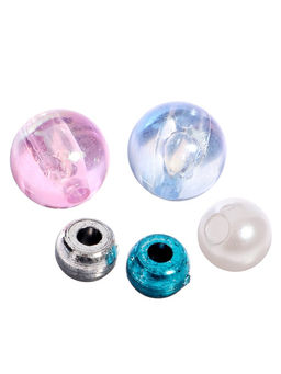 Набор для творчества Создай украшение: Русалочка, 12 видов бусин, 5 шармов