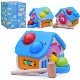 Стучалка Домик в коробке