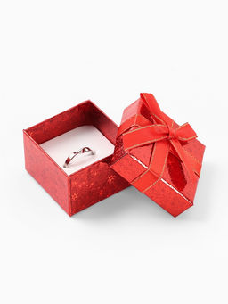 Набор коробочек подарочных 6 шт. под кольцо «Звёзды», 5×5 см, (полезная часть 4.5×4.5 см), цвет МИКС