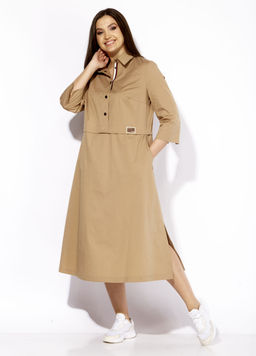 Платье ТАиЕР 1270 песочный