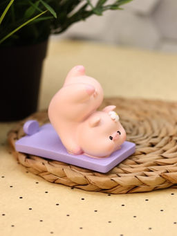 Подставка под телефон/планшет Pig, purple