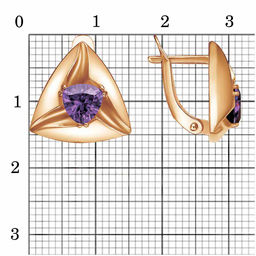 СЕРЬГИ 34814753-1 - Красная пресня фото 2