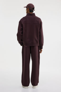 Sudadera con media cremallera Loose Fit - H&m фото 7