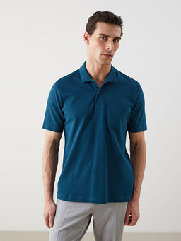 Polo Yaka K?sa Kollu Pike Erkek Ti??rt