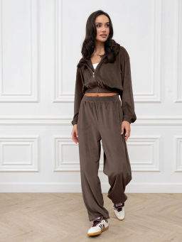 Костюм женский Элис Молочный шоколад - Modamica фото 8