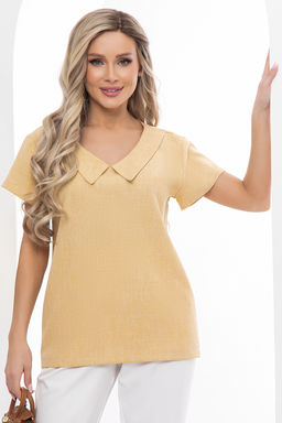 Блуза Алина (желтая) Б5804 - Lt collection фото 7