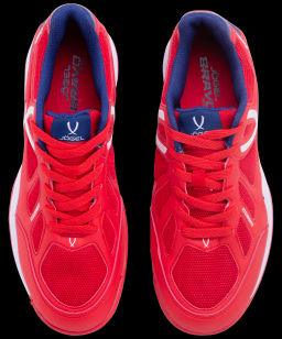 БЕЗ УПАКОВКИ Бутсы зальные JOGEL Bravo JSH103, красный, детский