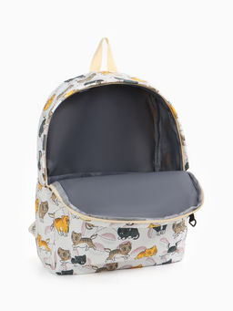 Набор: рюкзак школьный и пенал, с карманами, с принтом, размер 29?12?41 см, розовый