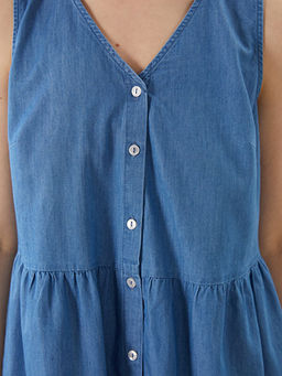 V Yaka Katkat Jean Elbise