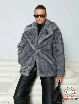 Шуба искусственная короткая