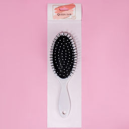 Расчёска массажная, 7×22 см, белая