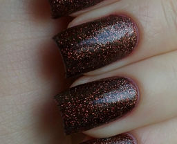 El Corazon Лак Confetti 517a тёмно-коричневый