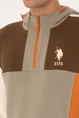 Erkek Krem Sweatshirt - U.s. polo assn фото 7