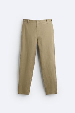 100% LINEN TROUSERS - Zara фото 6