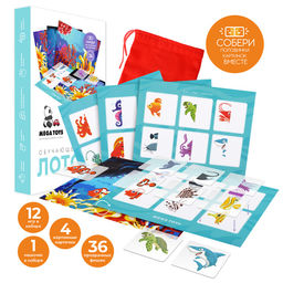 Mega Toys. Лото прозрачное "Подводный мир" арт.17740 /21