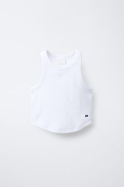 RIBBED SWIM T-SHIRT - Zara фото 2
