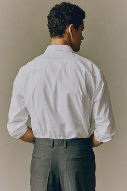 Camisa de facil planchado Slim Fit - H&m фото 5