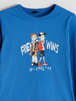 Bisiklet Yaka Erkek ?ocuk Pijama Tak?m?