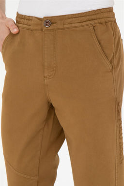 Мужские брюки из плотной ткани светло-хаки - U.s. polo assn фото 6