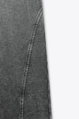 WASHED EFFECT TROUSERS