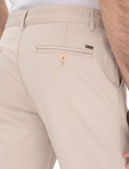 Bej Slim Fit Kanvas Pantolon - Pierre cardin фото 6