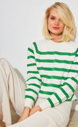 Джемпер F322-15120 milk-green