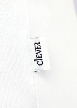 CLE LM010-1бк Майка жен. ЧБ база белый - Clever wear фото 4