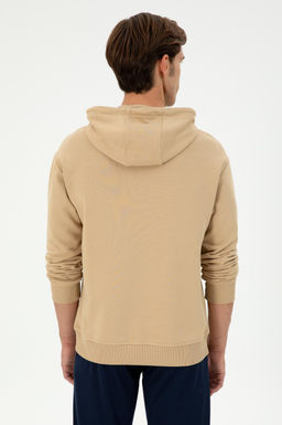 Мужская толстовка песочного цвета Неожиданная скидка в корзине - U.s. polo assn фото 5
