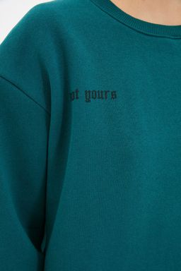 Petrol Bask?l? Basic Orme Sweatshirt