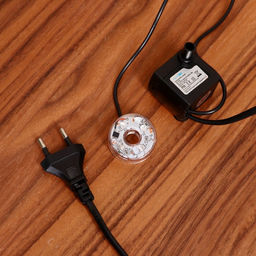 Фонтан настольный «Фонарик у пруда», 16×17×27 см, с подсветкой, без шарика