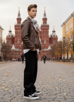 Джинсы-багги утеплённые для мальчиков - Синий мир фото 2