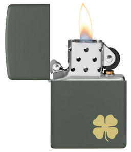 Зажигалка ZIPPO Четырехлистный клевер | Four Leaf Clover 49796  фото 3