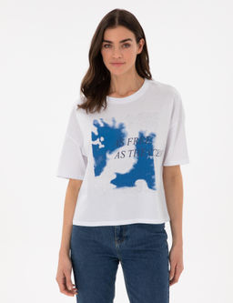 Beyaz Comfort Fit Ti__rt