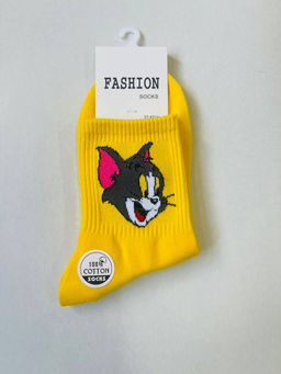 BK159 Носки, 1 пара ЖЕЛТЫЙ