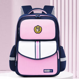 Рюкзак GO-2028-Blue/Pink