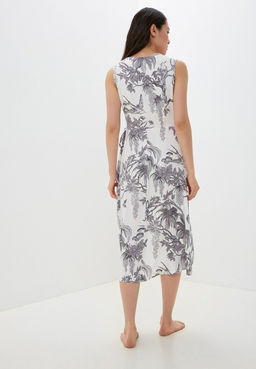 Домашнее платье средней длины без рукавов - Deseo фото 7